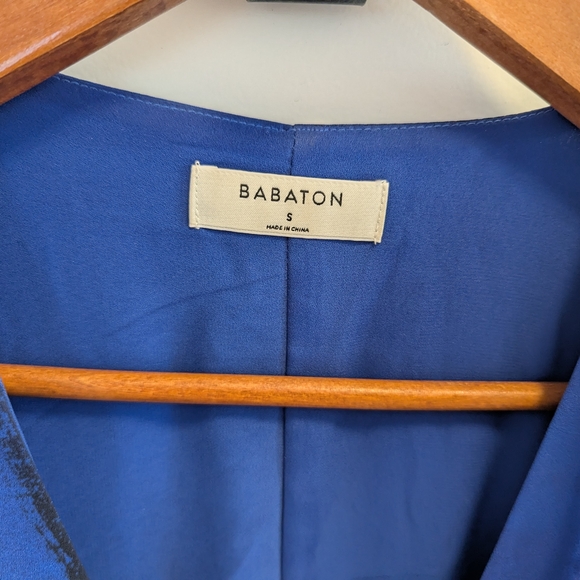 Babaton Asymmetrical Navy Dress - Picture 4 of 7